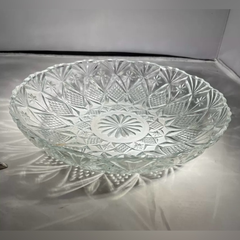 Jewelite by GIBSON Crystal Round Platter